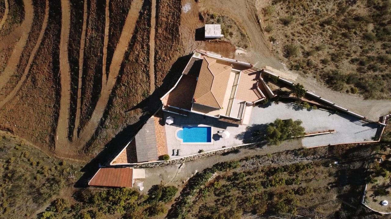Villa El Palomar Azul With Pool And Sea View Benajarafe Exterior foto