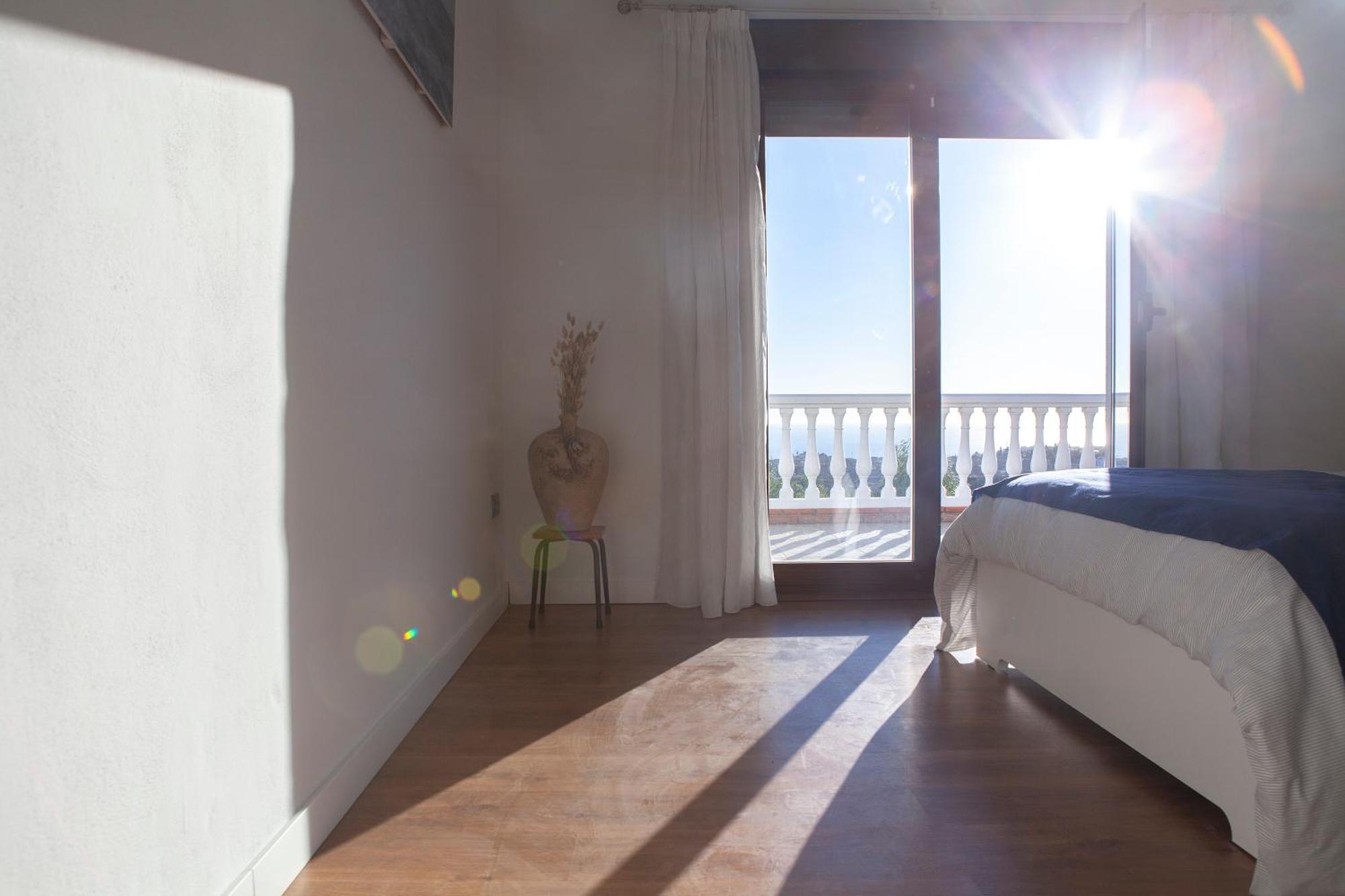 Villa El Palomar Azul With Pool And Sea View Benajarafe Exterior foto